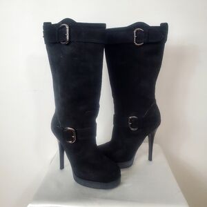 Authantic Giuseppe Zanotti Leather Mid-Calf Boots